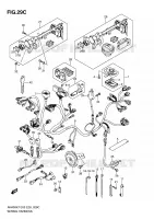 WIRING HARNESS (AN400L0) for Suzuki BURGMAN 400 2010