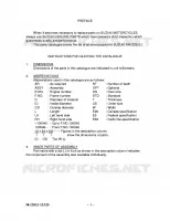 * CATALOG PREFACE * for Suzuki RM-Z 250 2011
