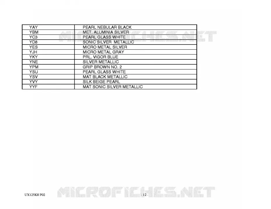* CATALOG PREFACE * Suzuki SCOOTER 125 SIXTEEN 2010  UX125L0(P02)