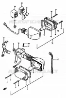TJRN SIGNAL LAMP for Suzuki DR 600 1986