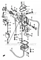 CARBURETOR for Suzuki DR 600 1988