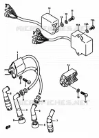 ELCTRICAL for Suzuki DR 600 1988