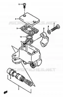FR. MASTER CYLINDER for Suzuki DR 600 1988