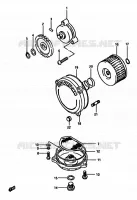 OIL PUMP for Suzuki DR 600 1988