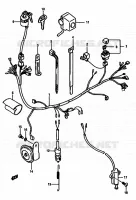 WIRING HARNESS for Suzuki DR 600 1988