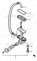 FUEL COCK for Suzuki DR 600 1989