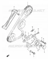 BALANCER CHAIN for Suzuki DR 650 1995