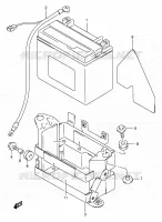 BATTERY for Suzuki DR 650 1995