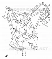 FRAME for Suzuki DR 650 1995