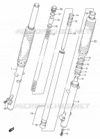 FRNT FORK for Suzuki DR 650 1995
