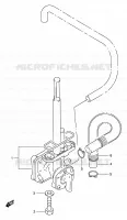 FUEL COCK for Suzuki DR 650 1995