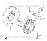 MAGNE TO for Suzuki DR 650 1995