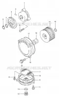 OIL PUMP for Suzuki DR 650 1995