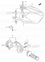 RIGHT SWITCH  for Suzuki DR 650 1995