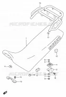 SEAT (MODELE S) for Suzuki DR 650 1995
