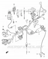 WIRING HARNESS for Suzuki DR 650 1995