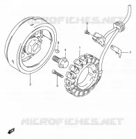 MAGNE TO for Suzuki DR 650 1997