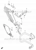 OIL COOLER for Suzuki DR 650 1997