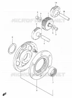 STARTER MOTOR CLUTCH for Suzuki DR 650 1997