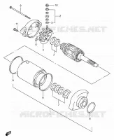 STARTER MOTOR for Suzuki DR 650 1997