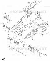 SWINGARM for Suzuki DR 650 1997