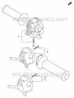 SWITCHES for Suzuki DR 650 1997