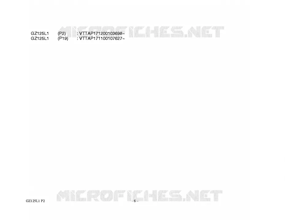 * CATALOG PREFACE * Suzuki MOTO 125 MARAUDER 2011  GZ125L1(P02)