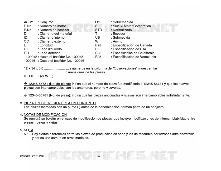 * CATALOG PREFACE * Suzuki MOTO 500 GS-F 2008  GS500FHK8(P3)