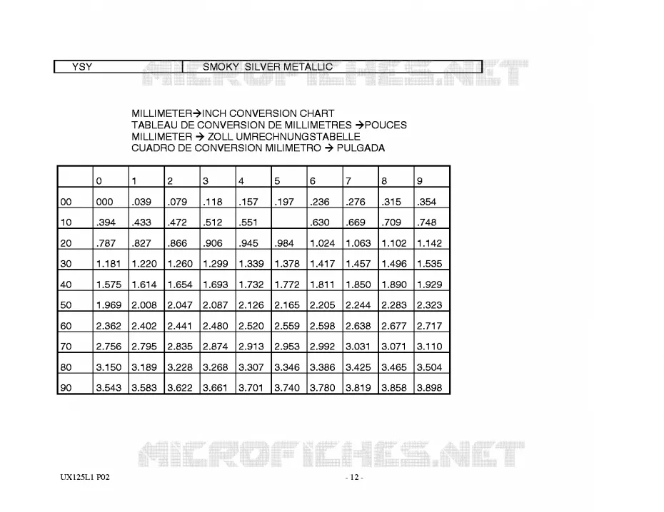* CATALOG PREFACE * Suzuki SCOOTER 125 SIXTEEN 2011  UX125L1(P02)