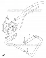 ANTI POLLUTION SYSTEM (E18) for Suzuki DR 650 2001