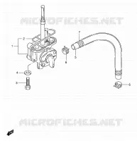 FUEL COCK for Suzuki DR 650 2001