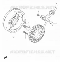 MAGNE TO for Suzuki DR 650 2001