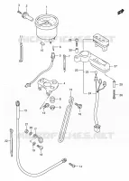 SPEEDOMETER for Suzuki DR 650 2001