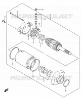 STARTER MOTOR for Suzuki DR 650 2001