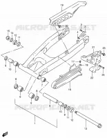 SWINGARM for Suzuki DR 650 2001
