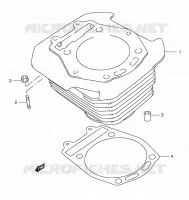 CYLINDER for Suzuki DR 650 2005