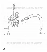FUEL COCK for Suzuki DR 650 2005