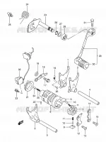 GEAR SHIFTING ASSY for Suzuki DR 650 2005