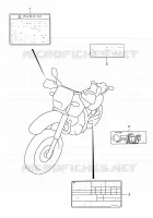 LABEL for Suzuki DR 650 2005