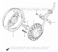 MAGNE TO for Suzuki DR 650 2005