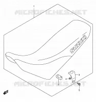 SEAT (MODELE K5) for Suzuki DR 650 2005