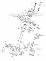 STEERING COLUMN for Suzuki DR 650 2005