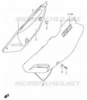 FAIRING  (MODELE K3/K4/K5) for Suzuki DR 650 2005