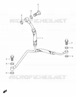OIL HOSE for Suzuki DR 650 2005