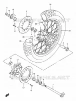REAR WHEEL for Suzuki DR 650 2005