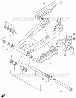 SWINGARM for Suzuki DR 650 2005