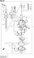 CARBURETOR (MODEL K5/K6) for Suzuki EN 125 2006