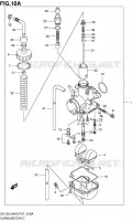 CARBURETOR (MODEL K7/K8) for Suzuki EN 125 2006