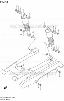 CHAIN GUARD for Suzuki EN 125 2006