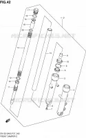 FRONT FORK for Suzuki EN 125 2006
